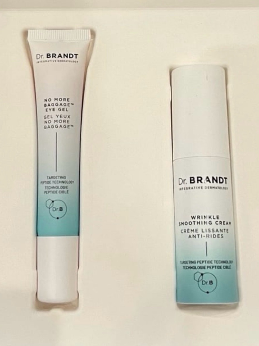 Dr.Brandt Eye Gel and Wrinkle Smoothing Cream
